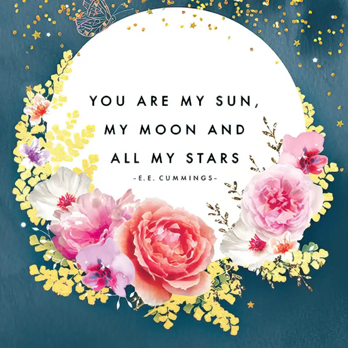 You Are My Sun Card
